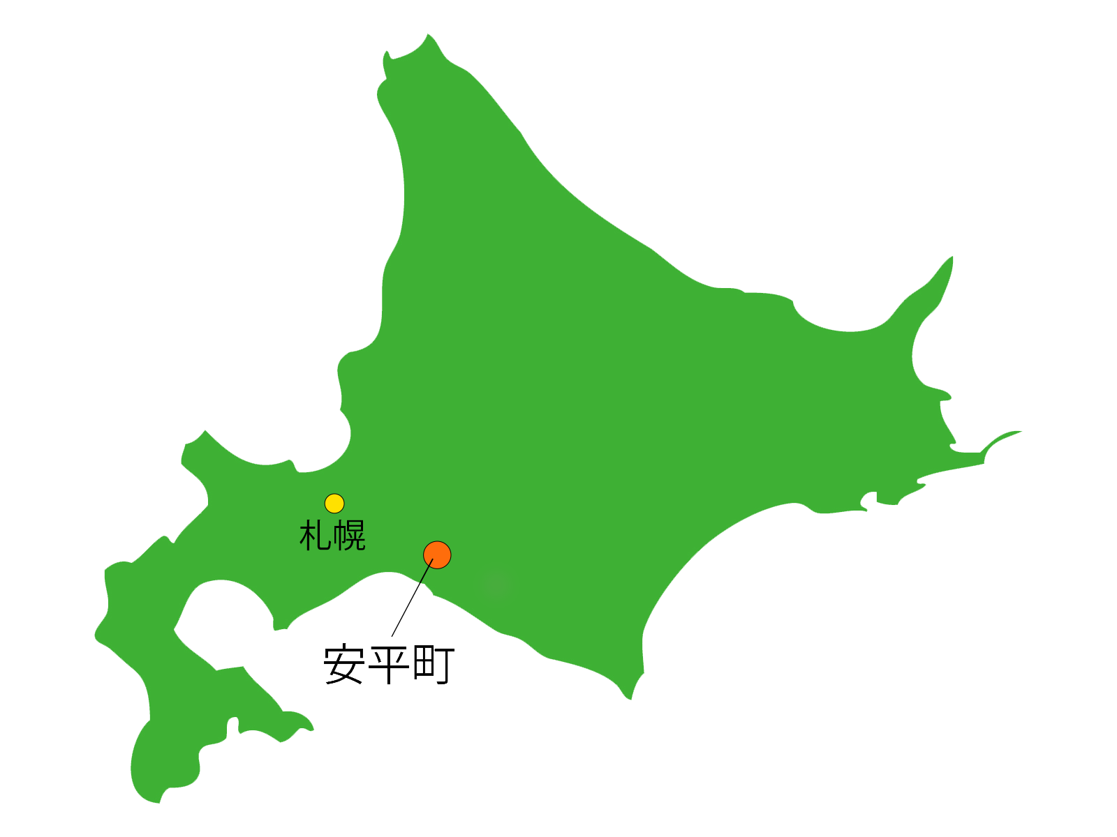 安平町マップ